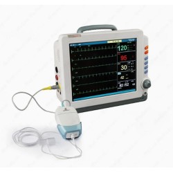 ICU Room ECG Wall Mount Vet Station Supervisor 12 Inches Patient Monitor